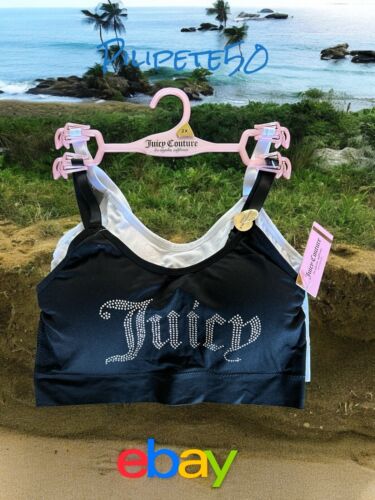 JUICY COUTURE INTIMATES~SEAMLESS BRA 2 PACK~SIZE 1X~MULTI LOGO JC6995~VERY SEXY!