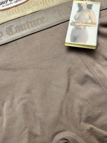 Juicy Couture 3Pack JC1680 Boyshorts Seamless Shaping Women’s~Size Large~UNIQUE!