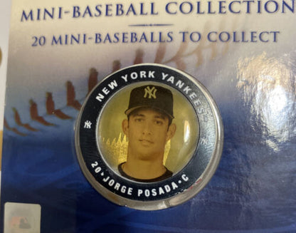 NEW YORK YANKEES 2006 MINI BASEBALL COLLECTION JORGE POSADA (NEW YORK POST)