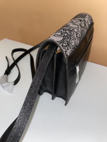 Patricia Nash Lanza Fall Tapestry Leather XBDY Clutch, Wristlet Convertible Flap