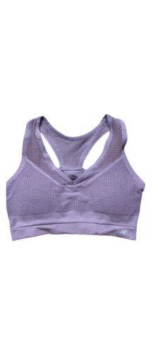 New Balance Sports Bra Cashmere Lilac Style 7454 Removable Cups Size XLarge