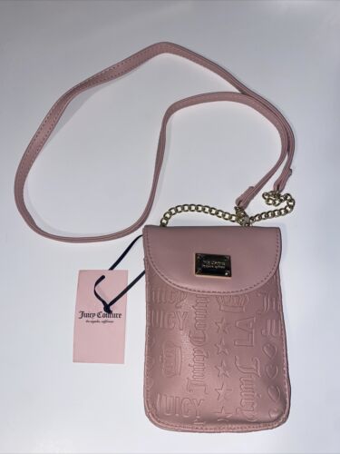 Juicy Couture XBDY Bag Smart Phone Blush Logo Daydream Flat ￼Cellie CUTE!!!