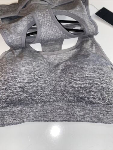 90 Degree By Reflex High Performance Full Support Sport  Bra Set-Two MED.MSRP$58