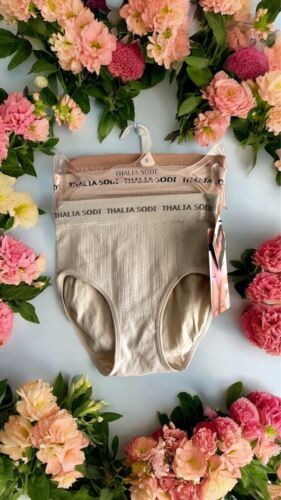 Thalia Sodi Shaping Tummy Control Rear Lift Briefs~3 Pair~Style ❤Size SMALL