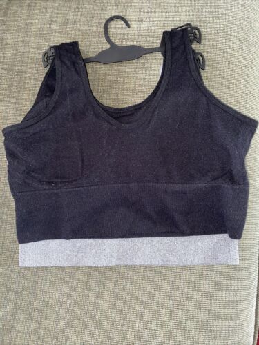 Delta Burke 2-Pack Intimate Seamless Bras Size 2X Soft Comfort Longline NICE