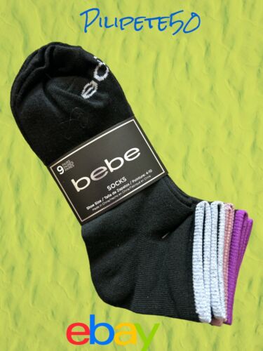 bebe logo socks Multicolor (9Pairs) size(4-10) #6
