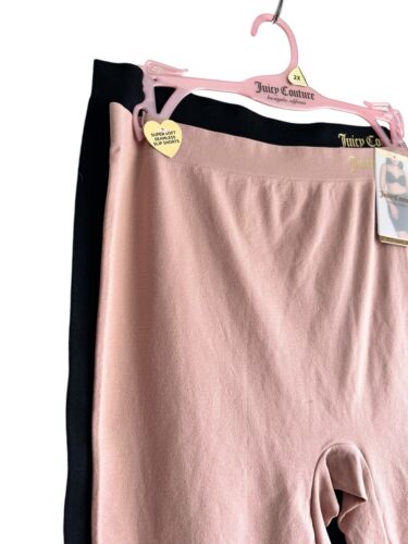 JUICY COUTURE~2 PK SUPER SOFT WOMEN SLIP SHORTS~JC7092 ~ALL PLUS SIZES~GREAT FIT