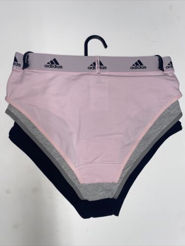 Adidas Women's 3-PK Cotton Hipster~Underwear 4A1H31 (Size XL) NWT MSRP $36