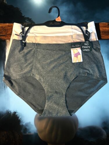 PRIMA VALENTINA 3 Pack Panties Briefs Hi-Cut Multicolor Seamless