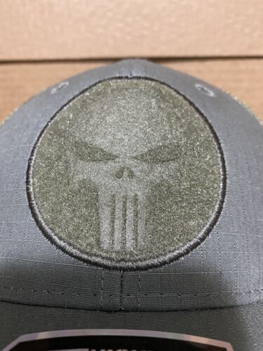 Highland Tactical Hat Khaki Green With Punisher Logo