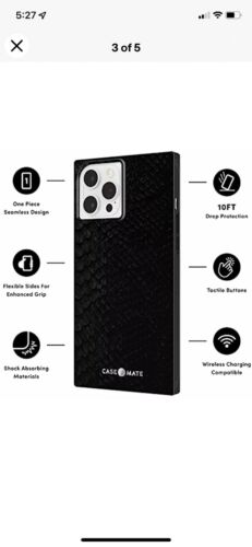 Case-Mate - BLOX - Rectangular Case for iPhone 12 Pro Max - Slim - Lightweight -