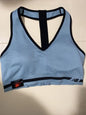 New Balance Medium Impact Sports Bra Style 112016 Smoke Blue Size XXL