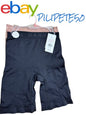 DANSKIN 2 PK~Women’s Shaping Shorts Sculpts & Smooths~Large~Black & Beige~DS4615