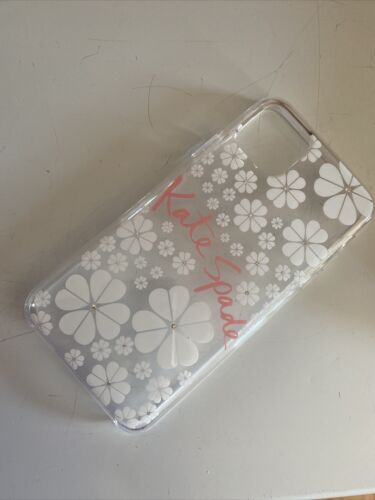 Kate Spade Phone Case for iPhone 11 Pro Max Rhinestones￼ Floral “KATE SPADE” NEW