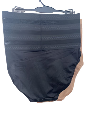 bebe Women’s 2 Pack High-Waisted Microfiber Shaping Briefs Tag Free NWT~