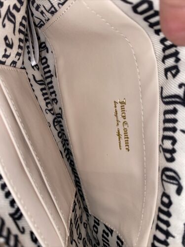Juicy Couture~Shout It Out Wristlet-Organizer-Macaroon Logo Pink ~ REAR FIND!