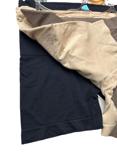 Thalia Sodi Knit Waist Shaping Shorts~Firm Control Shapewear~L ~3 Pk~Style ❤