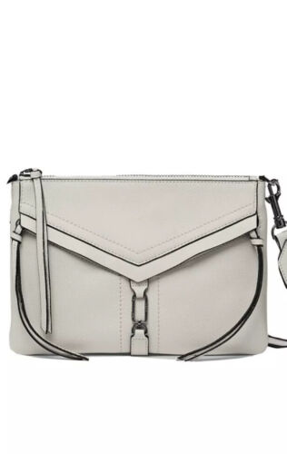 BOTKIER NEW YORK XBDY Small Leather TRIGGER Handbag GRAY (Dove) RARE FIND!!!