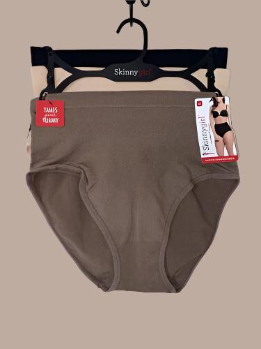 Skinnygirl Shaping Seamless Briefs Size MED~3  pair Style SG706~TAMES YOUR TUMMY