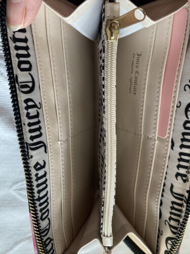 Juicy Couture Pick Ur Petal Black  13JCADTJC-BPP Wallet  Card Organizer CUTE!