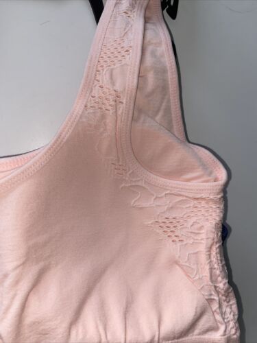 DELTA BURKE~3 PACK COMFORT SEAMLESS BRAS ~ SIDE DETAIL~ALL SIZES~GREAT FIT!