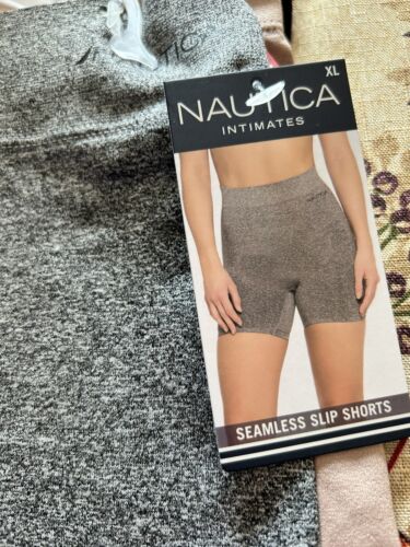 NAUTICA INTIMATES NT7108-3 PCK  SUPER SOFT SEAMLESS SLIP SHORTS~LARGE~GREAT FIT