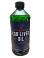 Cod Liver Oil Norwegian 16 fl oz Bottle Non-GMO, Gluten Free | by Carlyle
