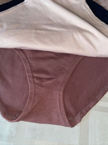 Delta Burke ~ 5 Pack ~ Women's Brief Underwear Panties Nylon Blend ~ 9/2X