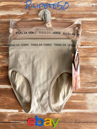 Thalia Sodi Shaping Tummy Control Rear Lift Briefs~3 Pair~Style ❤Size SMALL