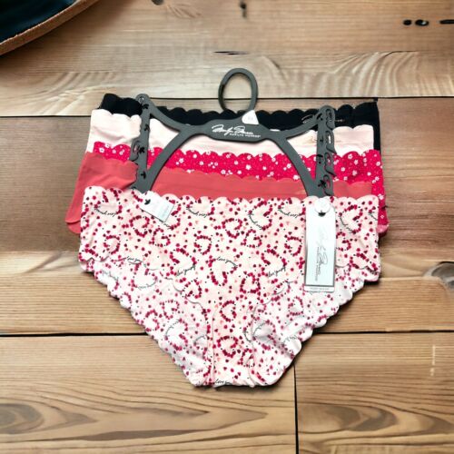 Marilyn Monroe 5pc MM9411  No Show Bikini Panties~XL~Multicolor $42-PERFECT