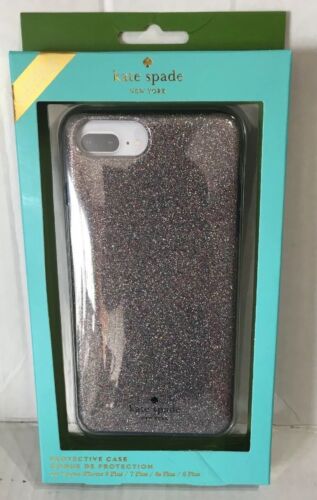 Kate Spade Phone Case Rainbow Glitter For iPhone 8 /7/6/6s Plus