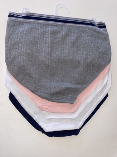 NÁUTICA ~ Women's Mid Rise NT3490~Underwear Panties Blend Material 5-Pair ~ L