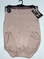 DELTA BURKE 2PKD~DB7158 SHAPING BRIEF PANTIES HIGH WAIST-MULTICOLOR~1X~GREAT FIT