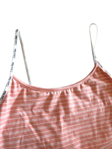 Calvin Klein Women's Carousel Logo Camisole & Short Pajama~Set Cotton XL~QP1391X