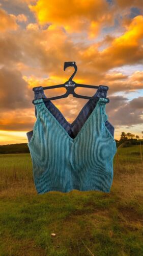 90 Degree By Reflex~LARGE BRAS  Green/Black~ Alamo Bra~GREAT FIT!