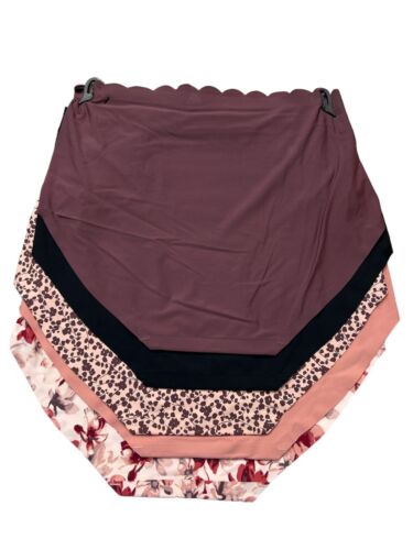 Marilyn Monroe 5pc MM3731- No Show Mid-Rise Panties~L~Multicolor $48-PERFECT