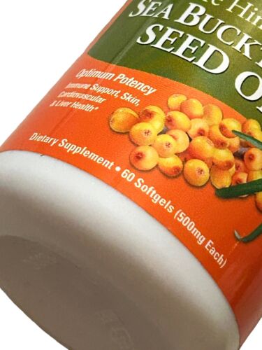 Seabuck Wonders Sea Buckthorn 1000 mg Oil-Omega 3, 6, & 9 Complete - 60 Softgels