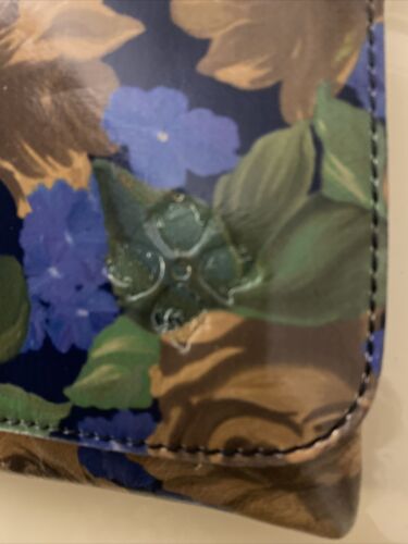 PATRICIA NASH Granada Blue Sky Rose Crossbody Handbag NEW BEAUTIFUL!!
