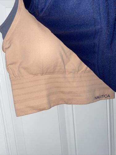 NÁUTICA 3 PACK INTIMATES LOUNGE COMFORT BRAS SIZE 1X STYLE NT8487 BEAUTIFUL!