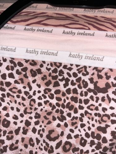 Kathy Ireland 5 Pack Multicolor Cotton/Spandex Briefs Sizes M~BF1197~ GREAT!