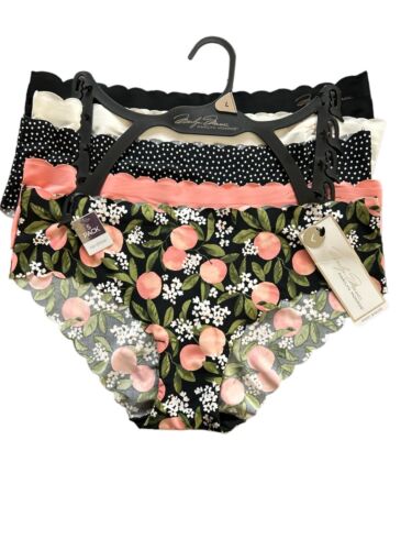 Marilyn Monroe 5pc MM9411  No Show Bikini Panties~L~Multicolor $42-PERFECT