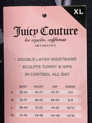 JUICY COUTURE Shaping Seamless Slip Shorts Size XL 3 Pack Style JC4078￼￼ UNIQUE
