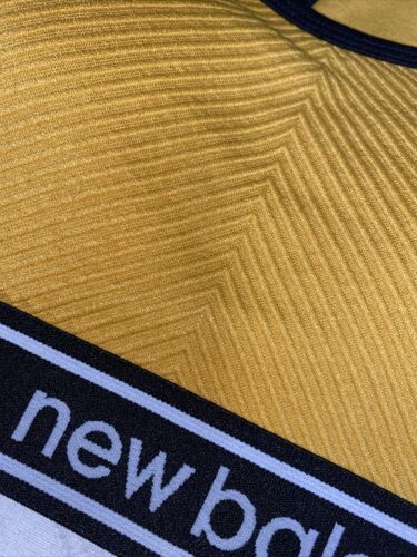 New Balance Medium Impact Sports Bra Style # 1153  SUNFLOWER/ Black MEDIUM NEW