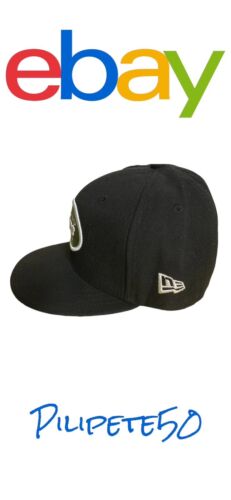 NEW YORK JETS FITTED CAP 6 5/8 53cm BLACK 59 FIFTY