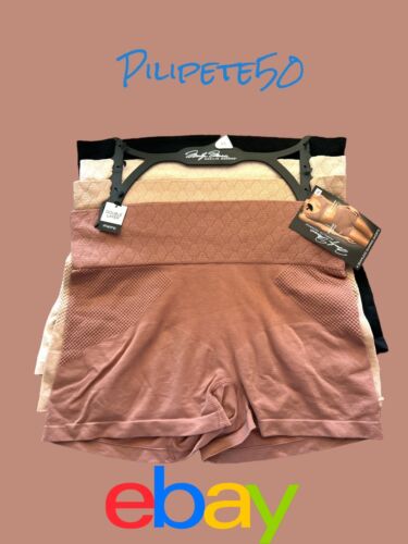 Marilyn Monroe 4 Pcs~Sz XL~Shapers Seamless Shaping Shorts MM7574~GREAT FIT! WOW