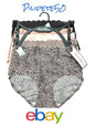Marilyn Monroe 5pc MM3731-49  No Show Mid-Rise Panties~S~Multicolor $48-PERFECT