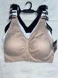 Delta Burke 3-Pack Seamless Bras Size 1X Soft Comfort Lounge Removable Pads NEW