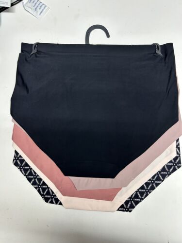 NICOLE MILLER~5 Pk~Seamless Designer NO SHOW MID-RISE Panties~SEXY~UNIQUE~MEDIUM