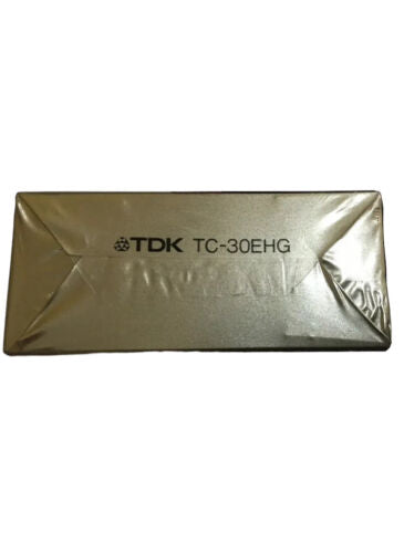 TDK VHSC EHG TC-30 Extra High Grade Camcorder Tape Sound and Color