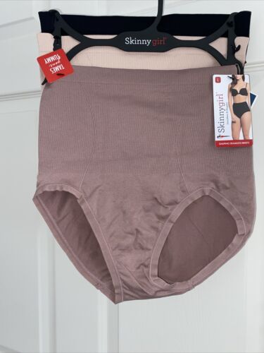 Skinnygirl Shaping Seamless Briefs Size LARGE 3  pair Style SG7164~New